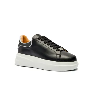 Deportivas de cuero Lo-top Philipp Plein | Negro USC0599 PLE005N